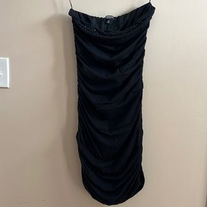 Express sexy basic black dress